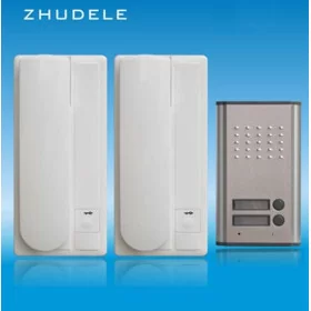 Interphone audio pour 2 étages Avec sonnette Audio et fonction de déverrouillage ZDL-3208AA