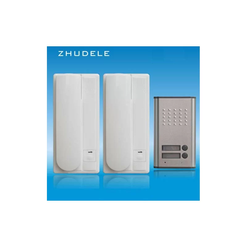 Interphone audio pour 2 étages Avec sonnette Audio et fonction de déverrouillage ZDL-3208AA