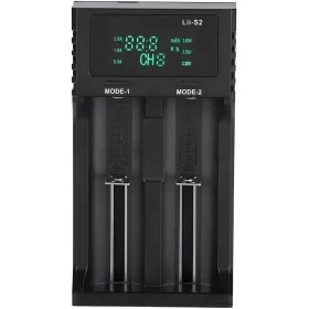 chargeur de batterie LiitoKala LII-S 2 DC 5V2A chargeur de batterie intelligent double emplacement