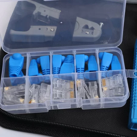 ZJCHAO Pince à Sertir Les Câbles Réseau Pince à Sertir De Câble Réseau