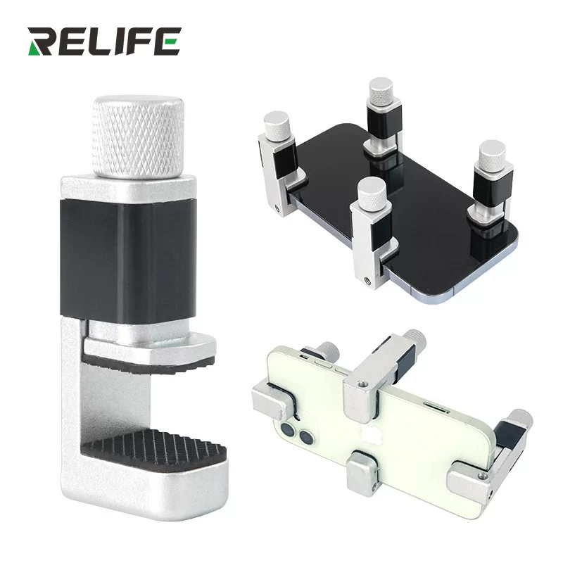 Kit De 4 Outils De Réparation Écran Téléphone - Pinces Réglables En Aluminium