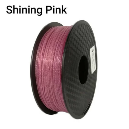 PLA 1.75MM shining (gold silver pink blue blak)