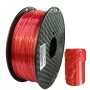 PLA 1,75mm silk (silver grey pink orange sky blue youth red wine red red lavender)