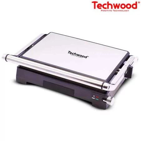 Techwood Grill Viande Panini - 2000 W - Tgd-2000-Noir- Inox