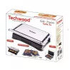 Techwood Grill Viande Panini - 2000 W - Tgd-2000-Noir- Inox