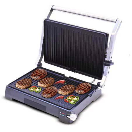 Techwood Grill Viande Panini - 2000 W - Tgd-2000-Noir- Inox 3
