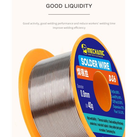 Etain mechanic DS6 40g 0.3 0.5mm