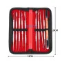 Kit d'Outils Polyvalent AIDA AD-10 – 10 en 1 pour Soins Dentaires et Réparation Électronique