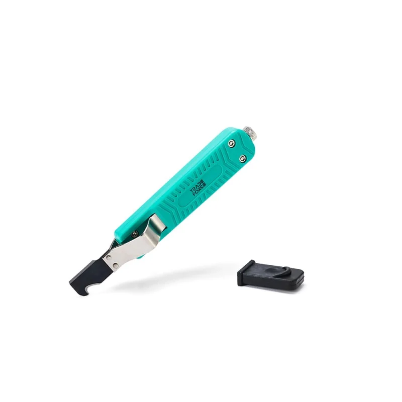 100% original Tradeforce ProCut 2-en-1 – Lame de Dénudage et de Coupe pour Câbles Électriques