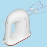 batteur accessimo MOULINEX blanc/rouge