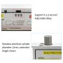 Serrure Électronique Sécurisé 12V Temporisation À Mortaise Électrique avec Rétroaction De Signal, 5/6 fils -WEB5005