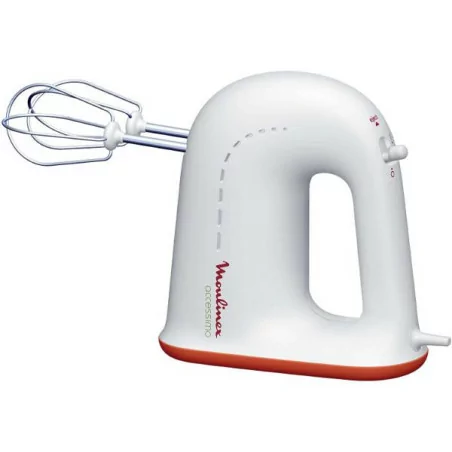 batteur accessimo MOULINEX blanc/rouge 2