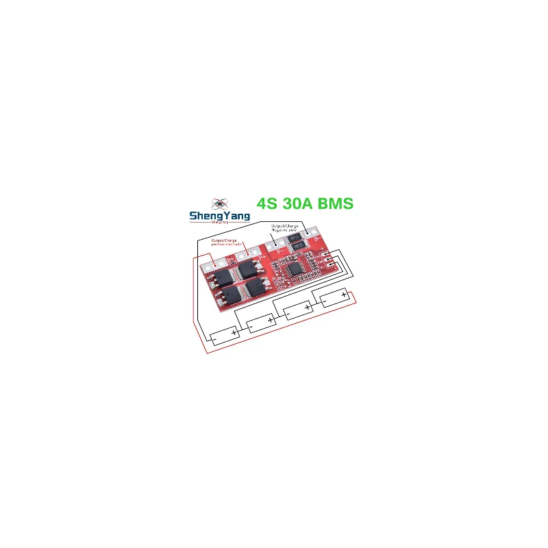 BMS 4S 30A Charger Li-ion Lithium Battery 18650 Protection Board