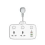 Multiprise LDNIO SC2413 avec 4 USB 20W et 2 prises électriques et veilleuse