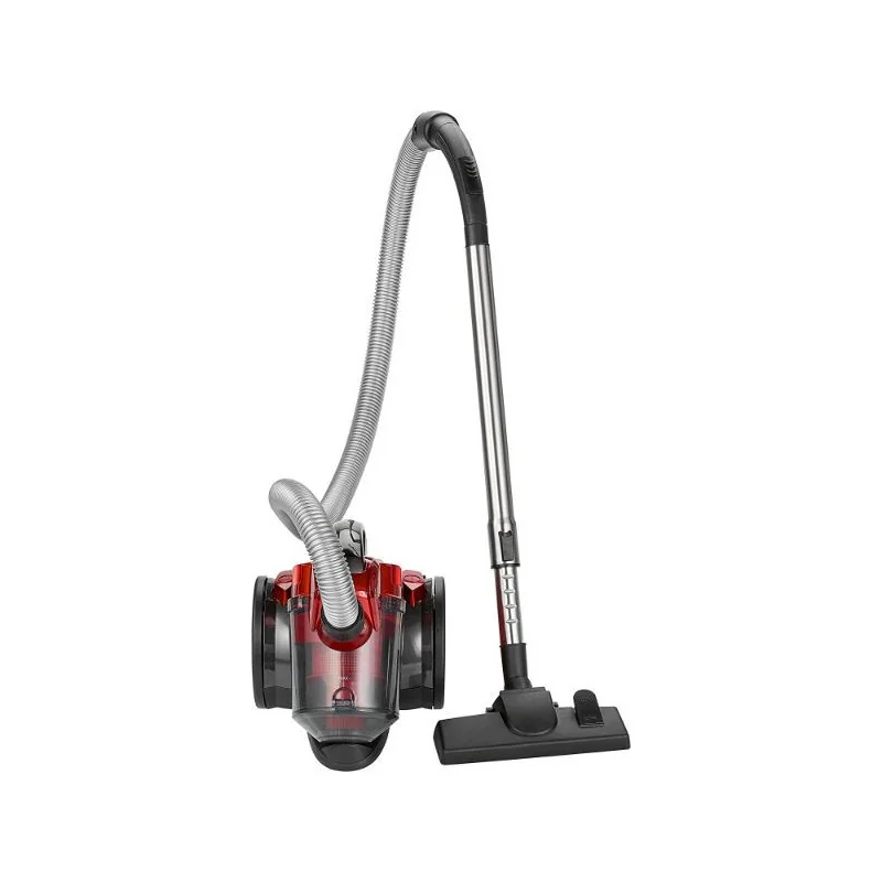 Aspirateur Traîneau Bomann BS3000CB 700W - Sans Sac, Cyclonique, Filtre HEPA - Gris/Rouge