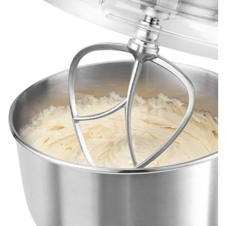 Proficook Petrin Pâtissier Multifonctions - 3 En 1 - Pétrir - Hacher - Blender - 1500 Watts -Argenté 7