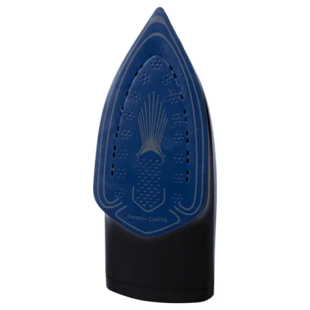 Bomann DB 6038 CB Fer à repasser à sec ou à vapeur Semelle en céramique 2800 W Noir, Bleu 2