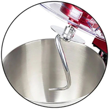Pétrin Clatronic KM 3765, 1500 watts, rouge 6