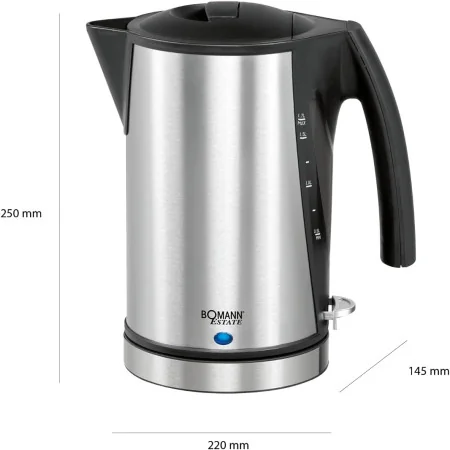 Bouilloire Électrique 1,7L 2200W Bomann WKS 1356 CB