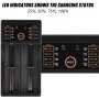 Chargeur de batterie LiitoKala Lii-202 chargeur de batterie intelligent double emplacement