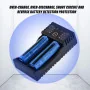 Chargeur de batterie LiitoKala Lii-202 chargeur de batterie intelligent double emplacement