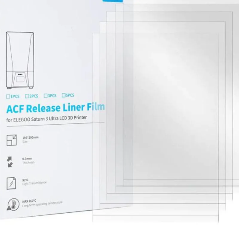 ACF film for ELEGOO Mars 4 Ultra 9K/Saturn 3 Ultra 12K (5pcs/ pack)