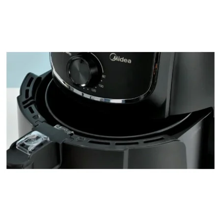 Midea Air Fryer 4L, Friteuse à air Chaud 90% Moins Grasse 1500WAirfryer Noir 2