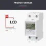 Compteur d'énergie électrique monophasé 220V 60A 50HZ