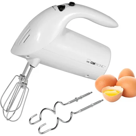 Clatronic Batteur Et Mixeur Manuel - Hm 3014 - Blanc 5-vitesses 2