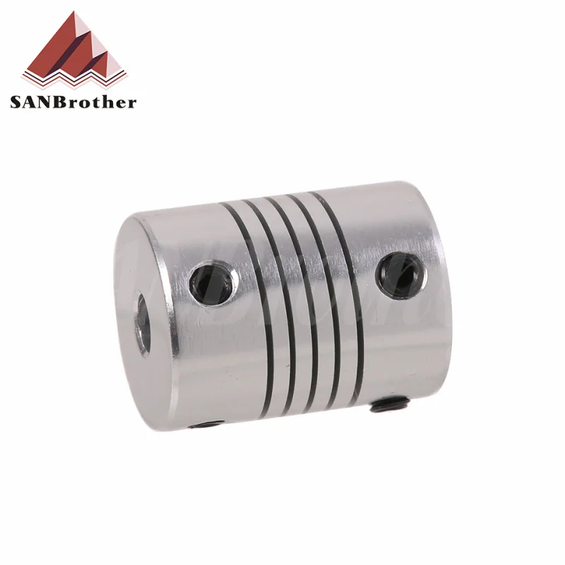 Flexible coupling "5x5/5x8/5x6.35/5x10/6.35x8/6.35x10/8x8/8x10/10x10"