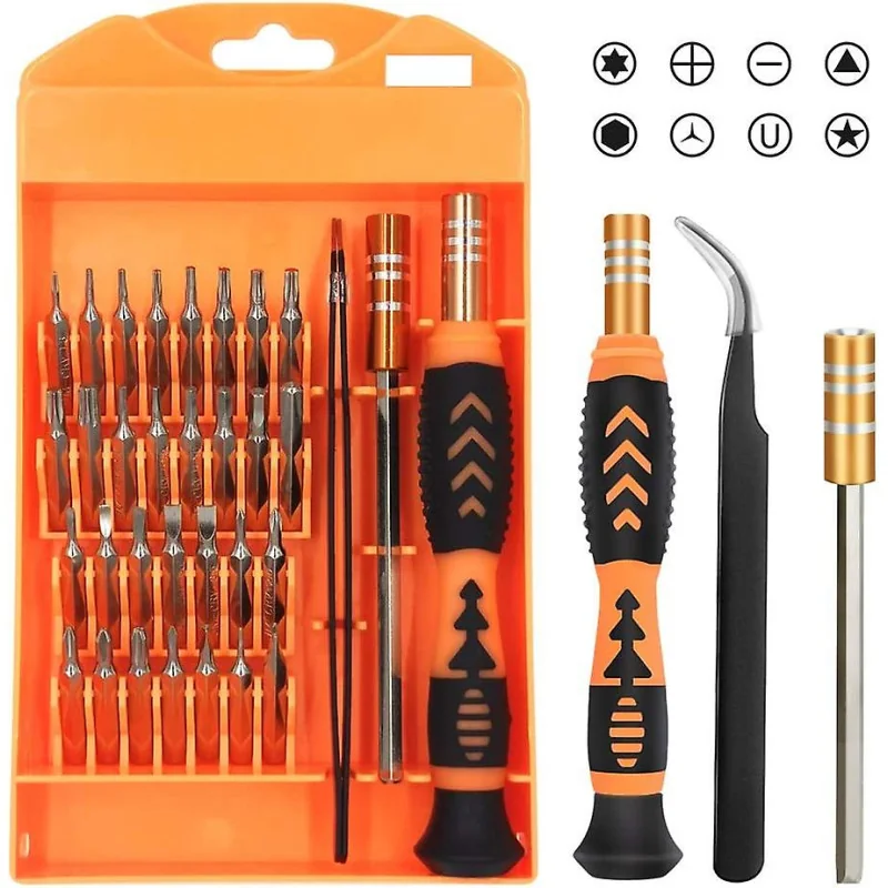Kit Tournevis de Prcision JAKEMY JM-8111 33 en 1, Mini Outils de Rparation Pour Tlphone, Informatique, Tablette
