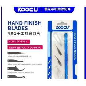 Koocu Hand Finish SEXY Blades with Handle Set for PCB Mainboard CPU Glue Remover Koocu Hand Finish SEXY Blades with Handle Set for PCB Mainboard CPU Glue Remover