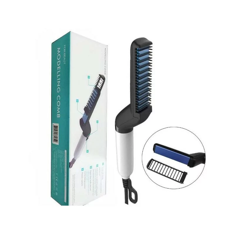 Lisseur barbe multi-fonction pour homme modelling comb