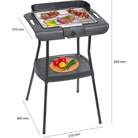 Bomann Grille/Barbecue - BQS 2244 CB - 2000 W - Noir 5