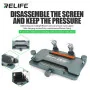 RELIFE RL-601S MINI 3 in 1 Multi-function Dismantling Screen and Pressure Holding Fixture Removal Mobile Phone Back
