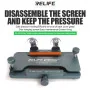 RELIFE RL-601S MINI 3 in 1 Multi-function Dismantling Screen and Pressure Holding Fixture Removal Mobile Phone Back