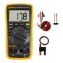 Original Fluke 17B+ Auto Range Digital Probe Multimeter Meter Temperature & Frequency