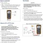 Original Fluke 17B+ Auto Range Digital Probe Multimeter Meter Temperature & Frequency