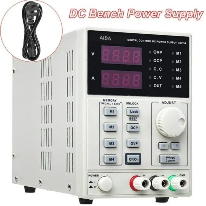 Alimentation Variable AIDA 3005D+ 30V 5A – Idéale pour la Réparation et la Maintenance Électronique