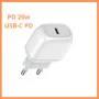 CHARGEUR LDINIO (SIYOTEAM) A1209C 20W PORT TYPE C SANS CABLE
