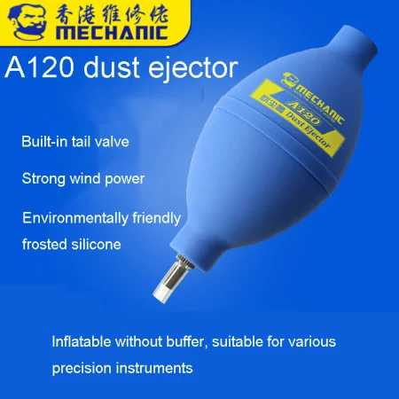 Souffleur Dépoussiéreur Silicone Mechanic A120 pour Équipement Électronique, Téléphone, PCB, Clavier- Collecteur de Poussière