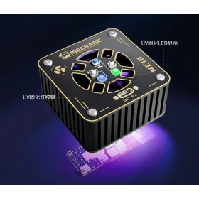 MECHANIC MC18 Lampe UV avec Ventilateur de Dissipation Thermique - Double Fonction pour Refroidissement et Durcissement Rapide