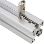 Équerre d'Angle en L pour Profilé Aluminium 2020 - Connecteur Intérieur, Vis M4*6, Idéal pour CNC