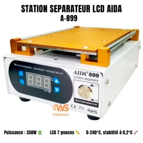 Séparateur d'écran LCD rotatif TBK-988X | Utilisation facile