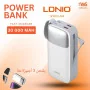 LDNIO Power Bank - Charge rapide USB-C/Lightning intégrés | Capacités disponibles: 10000mAh, 20000mAh, 30000mAh, 50000mAh