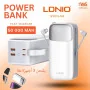 LDNIO Power Bank - Charge rapide USB-C/Lightning intégrés | Capacités disponibles: 10000mAh, 20000mAh, 30000mAh, 50000mAh