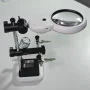 Loupe de Bureau avec Lumière LED Réglable et Pince Auxiliaire MG16129-15LC