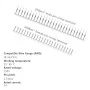 620pcs Dupont Connector 2.54mm Pitch 1 2 3 4 5 6 Pin Housing Connector Kit