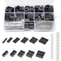 620pcs Dupont Connector 2.54mm Pitch 1 2 3 4 5 6 Pin Housing Connector Kit