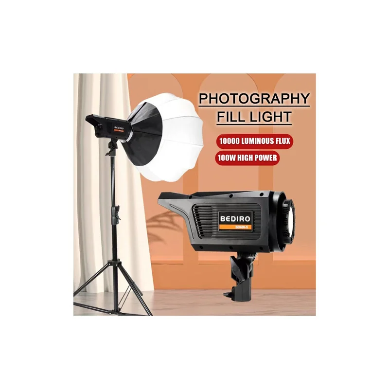 BEDIRO BD400-SS Lumière Vidéo avec Softbox - Éclairage Continu 400W ...